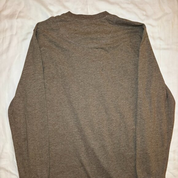 Men's Weatherproof Vintage, Long Sleeve Henley, Size M, Brown, Casual, Classic - Picture 11 of 11